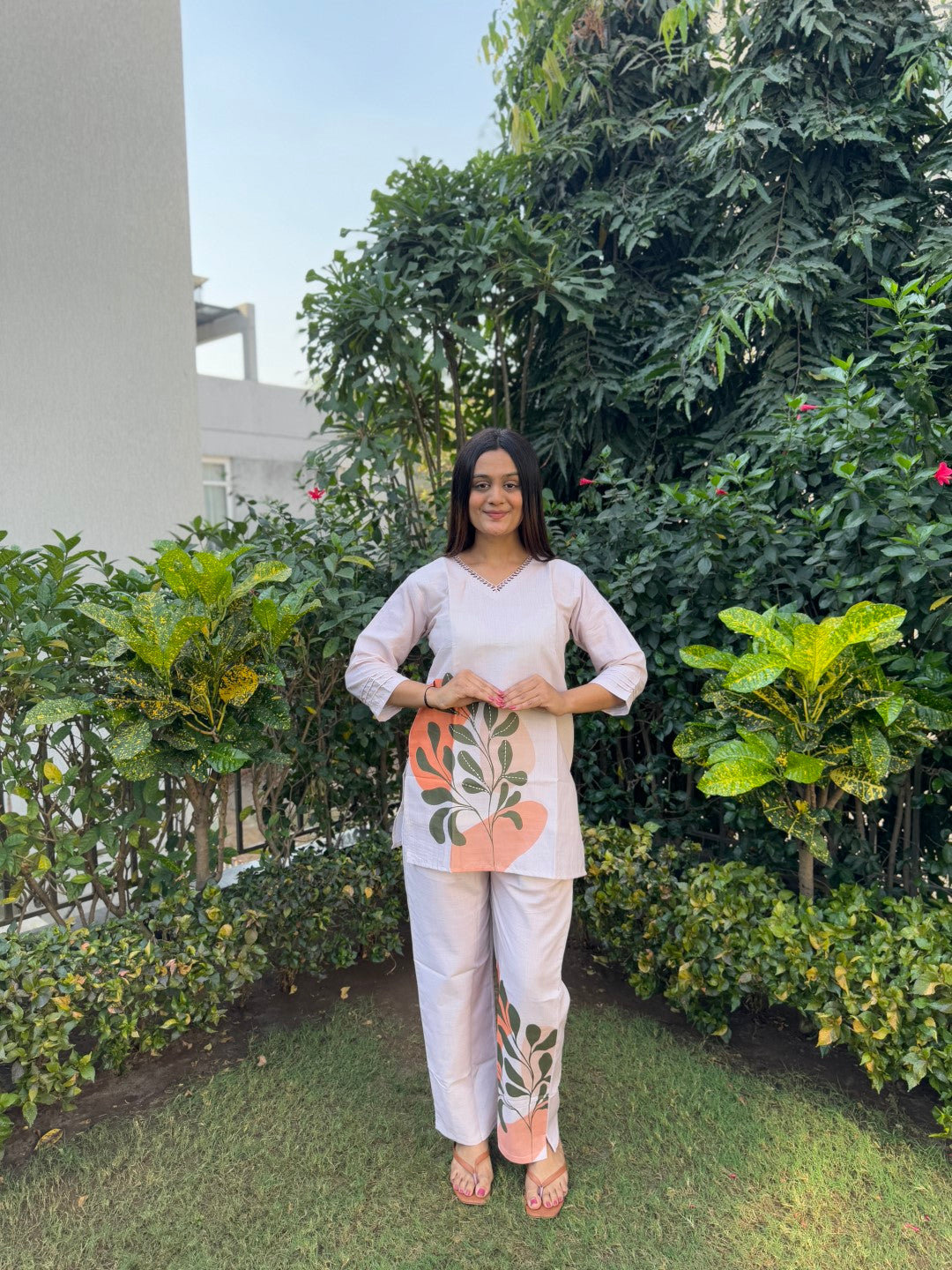 Digital Printed Cotton Co-ord set