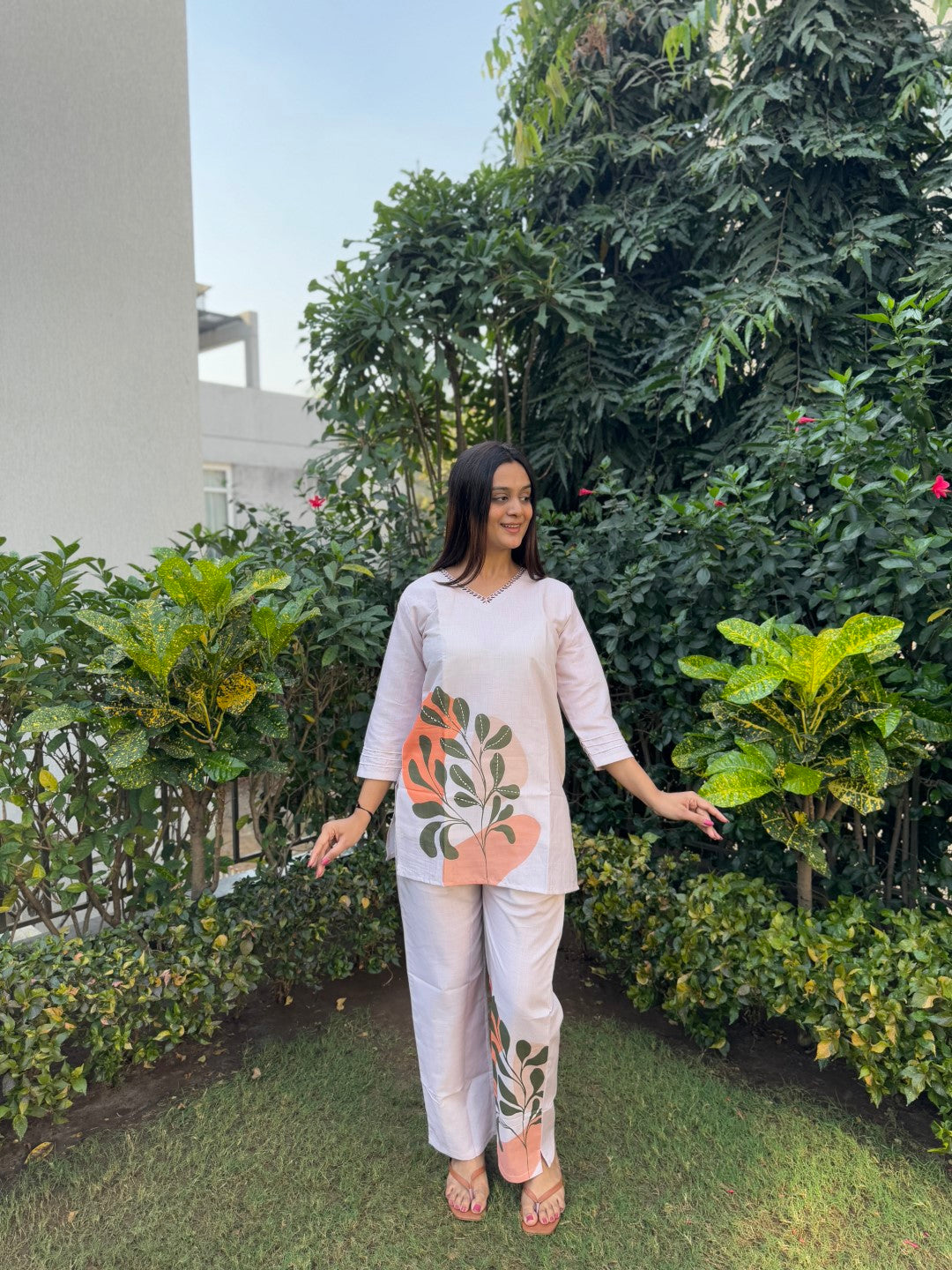 Digital Printed Cotton Co-ord set