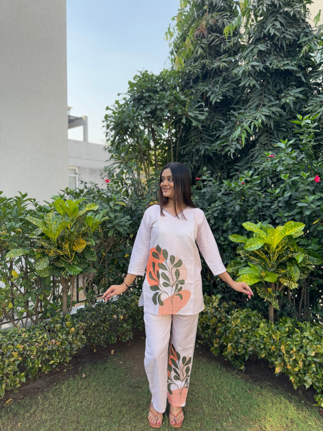Digital Printed Cotton Co-ord set