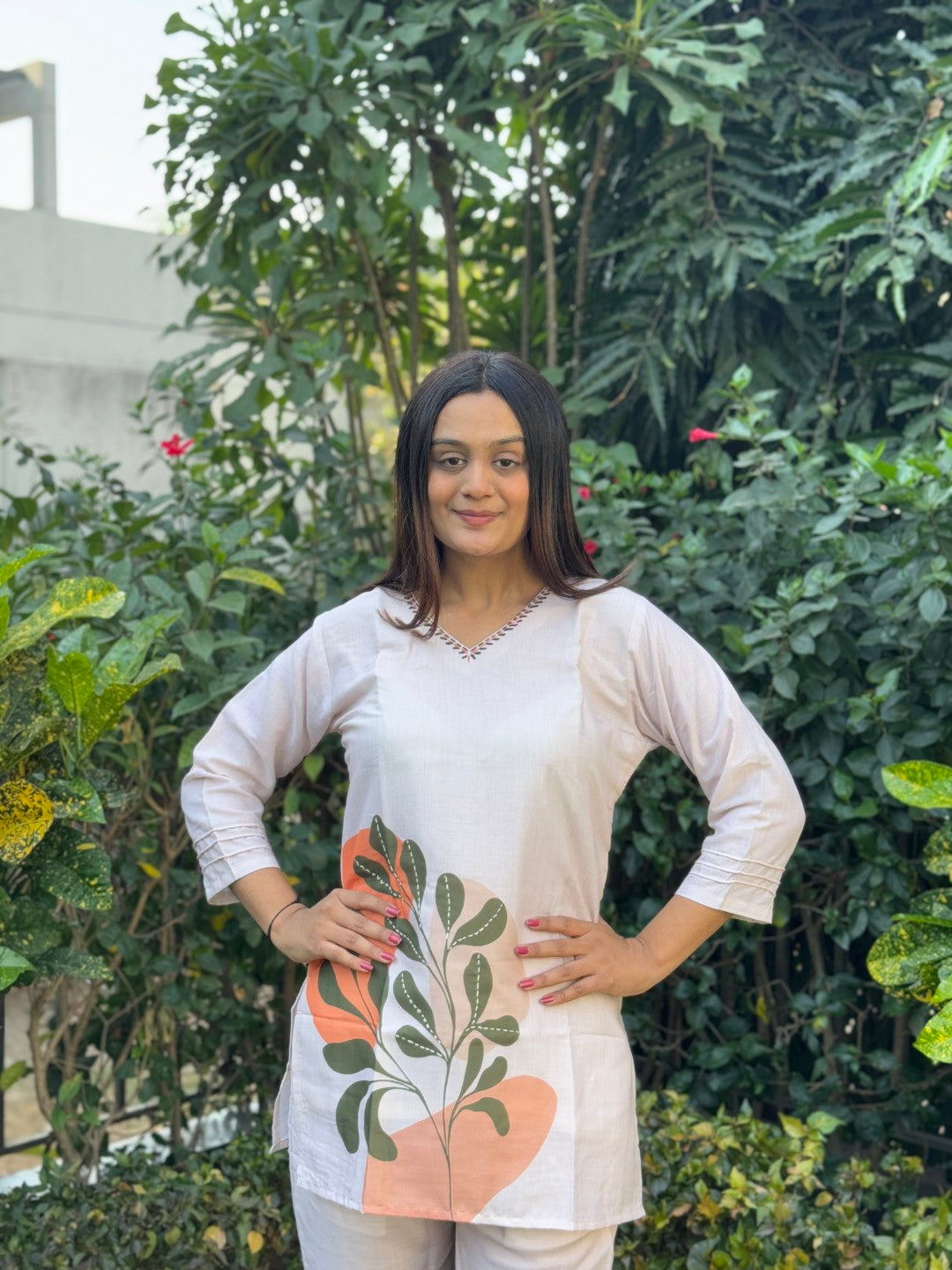 Digital Printed Cotton Co-ord set